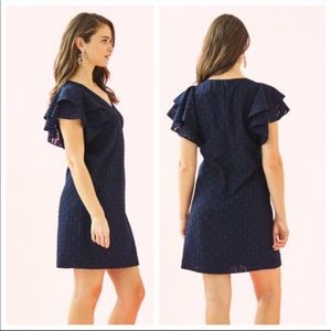 Lilly Pulitzer Navy Blue Kathie Dress